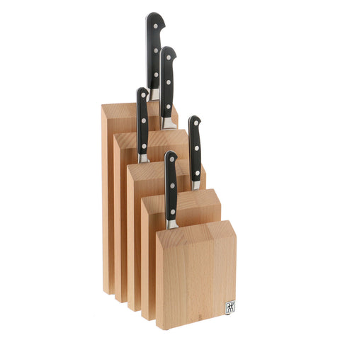 Storage - Upright Italian Magnetic Block - Natural Beech Wood