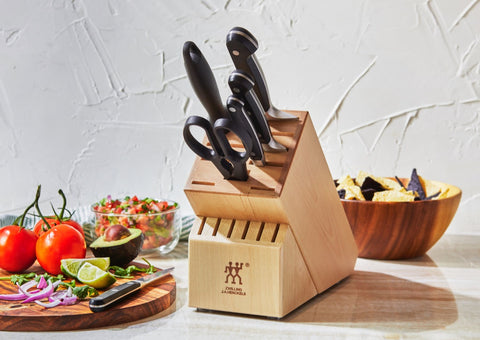 Professional "S" - 10pc Rubberwood Block Set - Natural