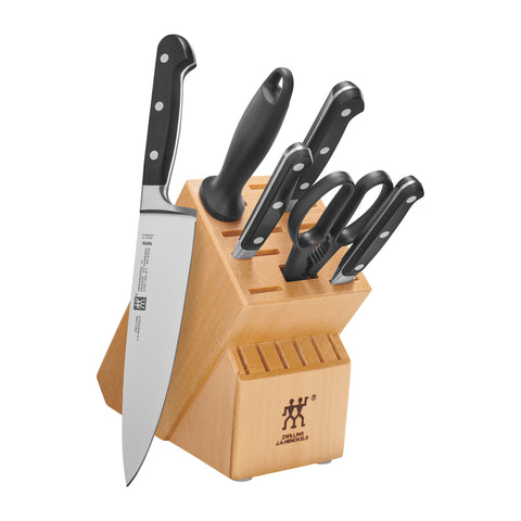 Professional "S" - 7pc Knife Block Set - Natural