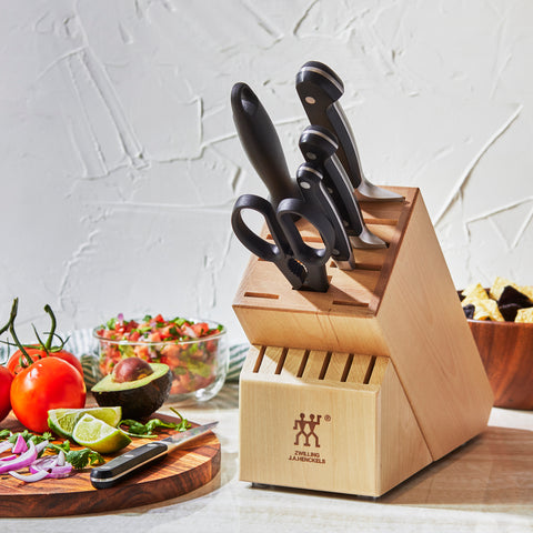 Professional "S" - 7pc Knife Block Set - Natural