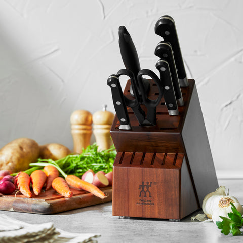 Professional "S" - 7pc Knife Block Set - Acacia