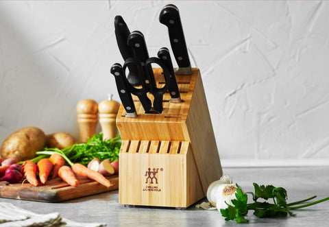 Professional "S" - 10pc Knife Block Set - Bamboo
