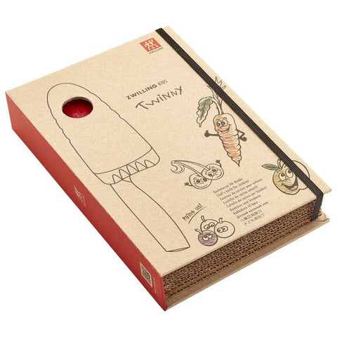 TWINNY - Kids Chef's Knife - Red