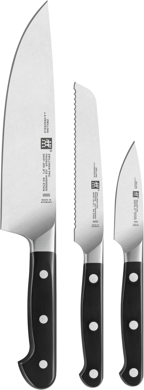 Pro   - 3pc Starter Knife Set
