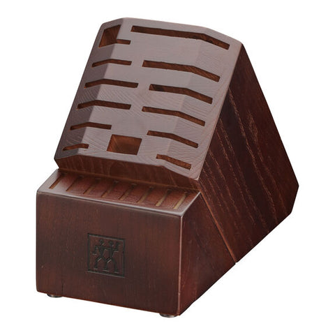 Storage - Pro Ashwood with walnut stain 21-slot Block