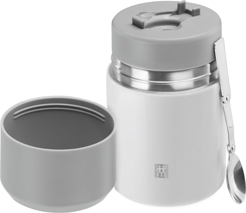 Thermo - Food Jar - 700ml, Silver-White