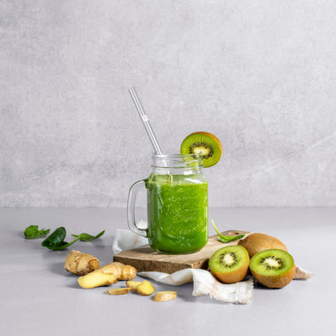 Sorrento Glassware - Glass Straw Set - Clear Straight