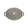 Cast Iron - Oval Dutch Ovens - 7-qt Oval Dutch Oven - Graphite Grey