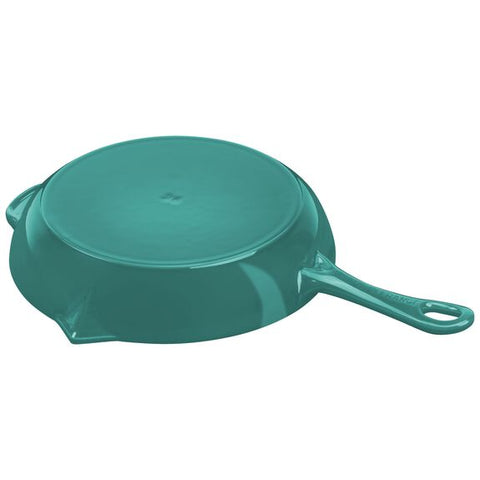 Cast Iron - Fry Pans/ Skillets - 10" Fry Pan - Turquoise