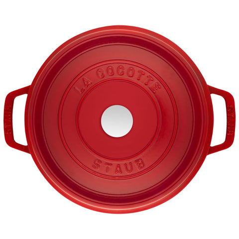 Cast Iron - 5.00-qt Tall Cocotte - Cherry