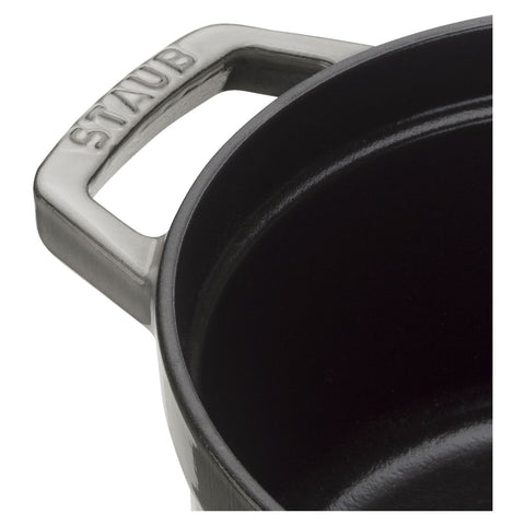 Cast Iron - Round Dutch Ovens - 13.25-qt Round Dutch Oven - Graphite Grey