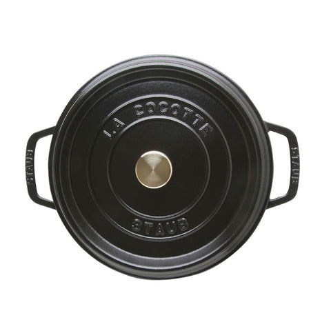 Cast Iron - 5.00-qt Tall Cocotte - Matte Black