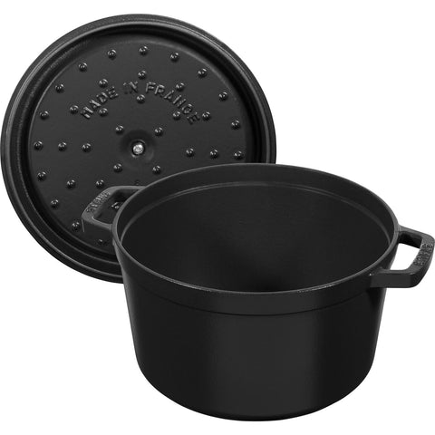 Cast Iron - 5.00-qt Tall Cocotte - Matte Black