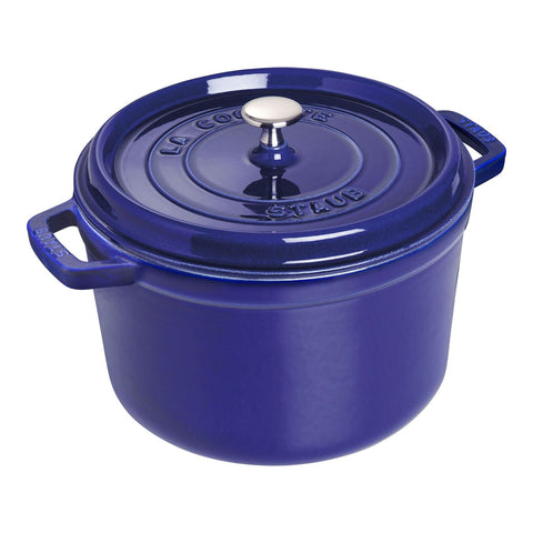 Cast Iron - Tall Dutch Ovens - 5.00-qt Tall Dutch Oven - Dark Blue