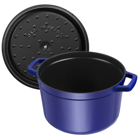 Cast Iron - Tall Dutch Ovens - 5.00-qt Tall Dutch Oven - Dark Blue