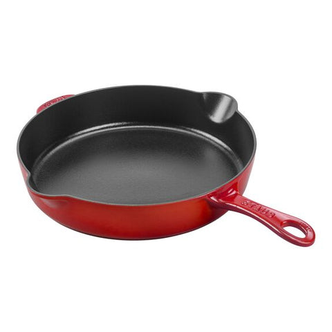 Cast Iron - Fry Pans/ Skillets - 11'' Traditional Deep Skillet - Cherry