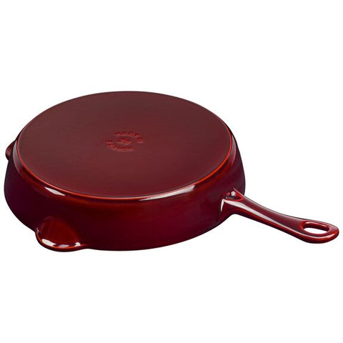 Cast Iron - Fry Pans/ Skillets - 11'' Traditional Deep Skillet - Grenadine