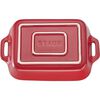 Ceramics - 7.5" X 6" Rectangular Baking Dish - Rustic Red