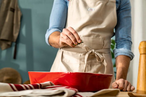 Ceramics - 10.5" X 7.5" Rectangular Baking Dish - Cherry