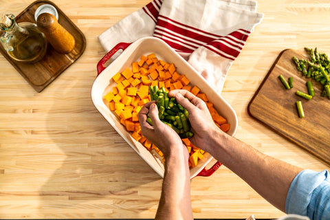 Ceramics - 10.5" X 7.5" Rectangular Baking Dish - Cherry