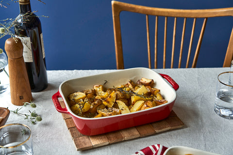 Ceramics - 10.5" X 7.5" Rectangular Baking Dish - Cherry