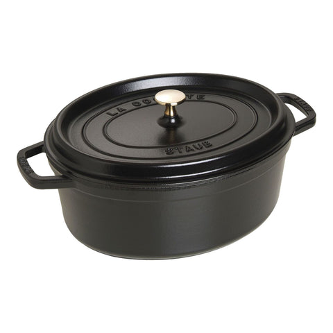 Cast Iron - Coq au Vin Dutch Ovens - 5.75-qt Coq au Vin Dutch Oven - Black