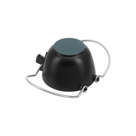 Cast Iron - 1-qt Round Tea Kettle - Black Matte