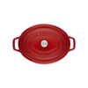 Cast Iron - Oval Dutch Ovens - 7-qt Oval Dutch Oven - Cherry