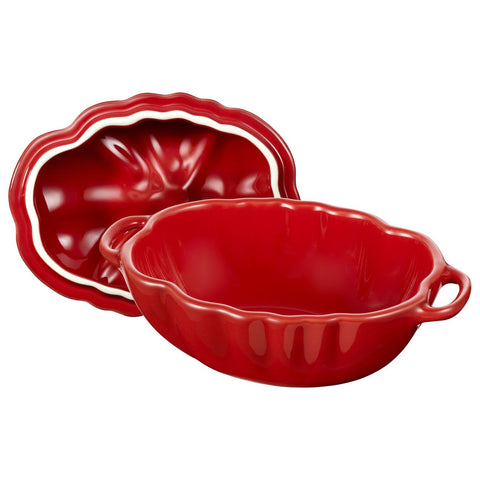 Ceramics Specialties - 16-oz Petite Tomato Cocotte - Cherry
