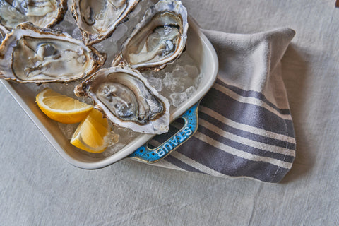 Ceramics - 13" X 9" Rectangular Baking Dish - Rustic Turquoise