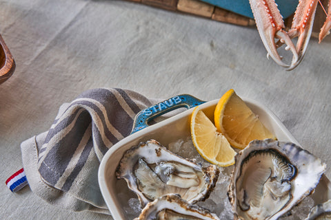 Ceramics - 13" X 9" Rectangular Baking Dish - Rustic Turquoise