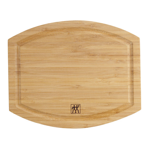 Cutting Boards - 11.25 x 9.2 x .75" Bamboo Cutting Board-Natural