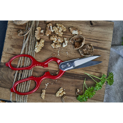 Shears & Scissors - Multi-Purpose Kitchen Shears Red