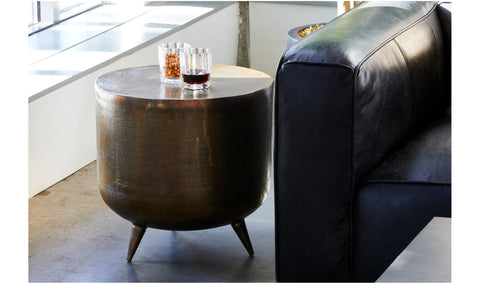 Kettel Accent Table Brass