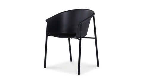 Shindig Outdoor Dining Chair Black