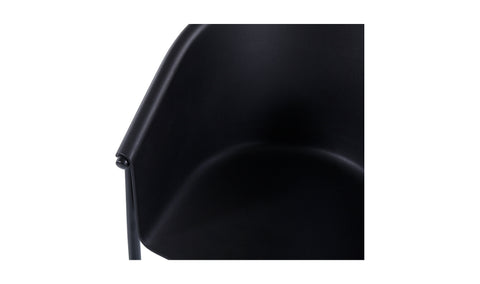 Shindig Outdoor Dining Chair Black