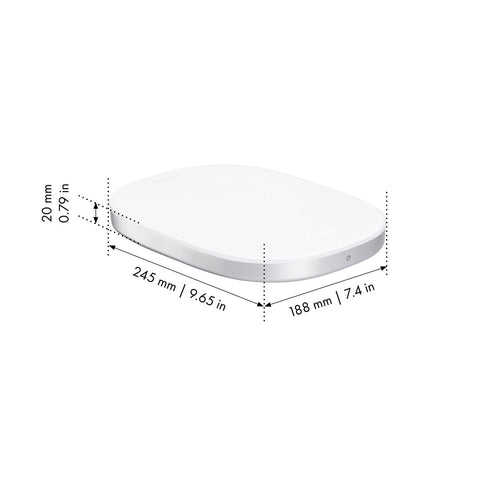 Enfinigy - Wireless Charging Scale - Silver