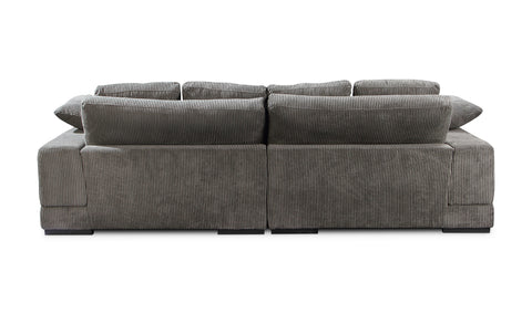 Plunge Sectional Dark Grey