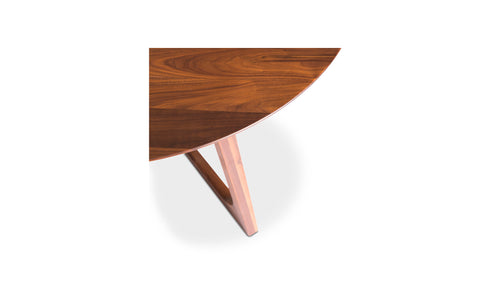 Godenza Dining Table Round - Walnut - IN STOCK