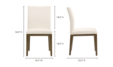 Frankie Dining Chair White
