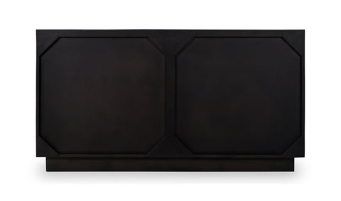 Povera 6 Drawer Dresser Black