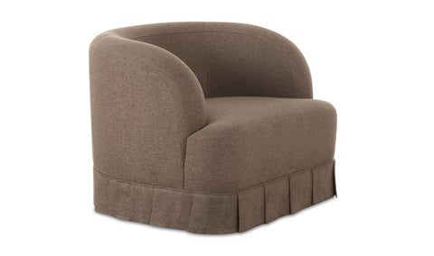 Maren Swivel Chair Brown