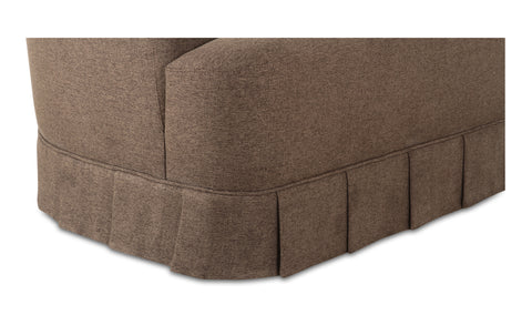 Maren Swivel Chair Brown