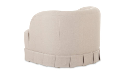 Maren Swivel Chair Beige