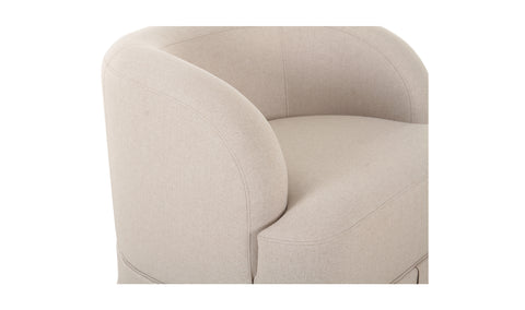 Maren Swivel Chair Beige