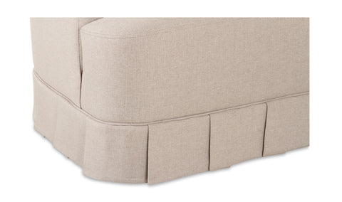 Maren Swivel Chair Beige