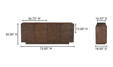 Easton Sideboard Brown