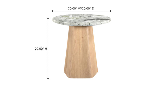 Evelyn Accent Table Green Onyx Marble