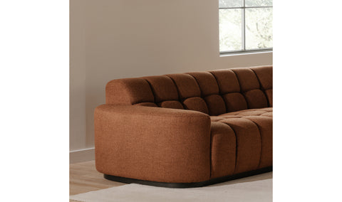 Roman L-Shaped Sectional Rust