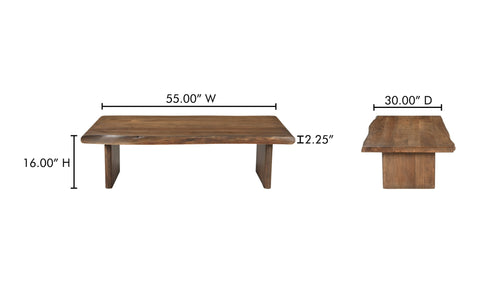Lila Coffee Table Brown